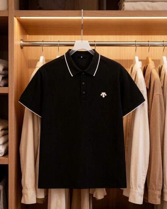 Picture of Descente Polo Shirts Short _SKUDescenteM-3XLhgntx1428614